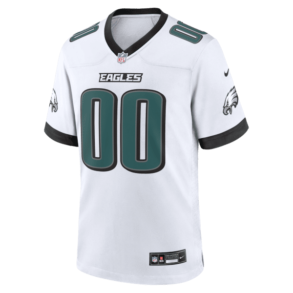 Custom Game Jersey White