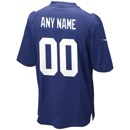 Custom Game Jersey Royal