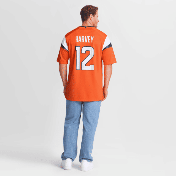 RJ Harvey Game Jersey Orange