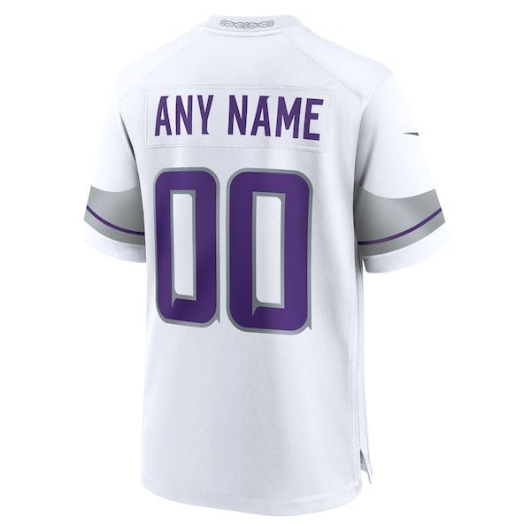 Custom Alternate Game Jersey White