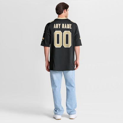 Custom Game Jersey Black