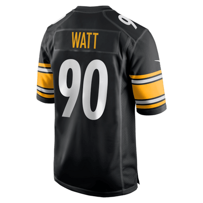 T.J. Watt Game Jersey Black