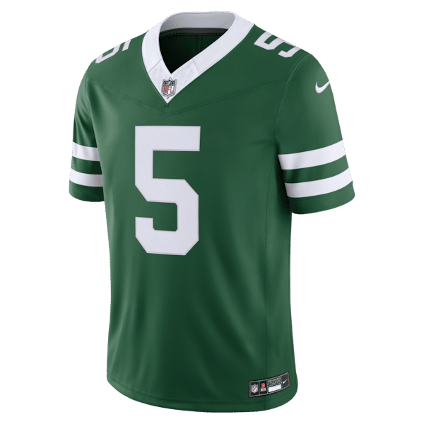 Garrett Wilson Vapor F.U.S.E. Stitched Limited Jersey Green
