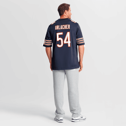 Brian Urlacher Game Retired Player Jersey Navy