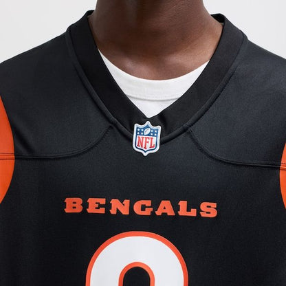 Joe Burrow Game Jersey Black